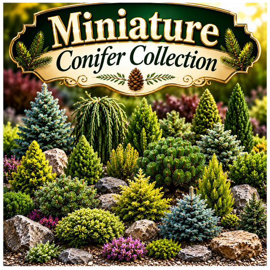 Miniature Conifer Collection August- September 2026